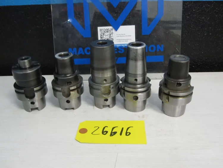 Used HAIMER HSK63A Tool Holders | MachineStation #947937