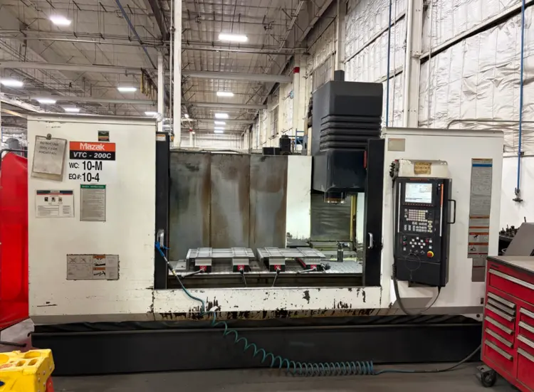 Used 2013 MAZAK VTC-200C Vertical Machining Centers Ohio US | Toolquip, Inc. #1266964