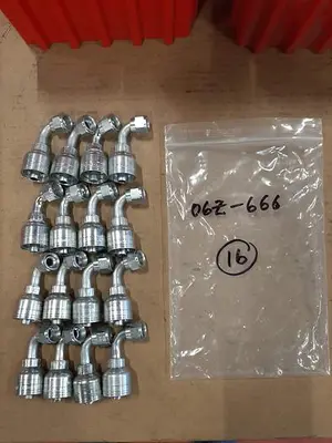 NEW EATON - WEATHERHEAD H280 DURA-TUFF HYDRAULIC HOSE AND Z-STYLE FITTINGS
