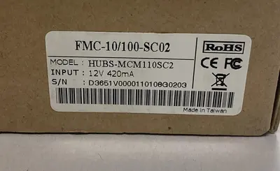 Used STARTECH FMC-10/100-SC02 Power Converters - Battery Chargers Ohio US | Surplus Asset Holdings #1237521