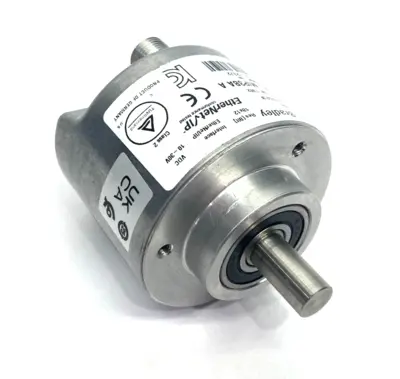 Used Allen-Bradley Ser. A Ethernet/IP Encoder, CIP Motion, Multi-turn Encoders Michigan US | Maverick Industrial Sales #1393186