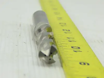 12mm 3 Flute Coolant Thru Reduced Flute Profile End Mill 14mm Shank