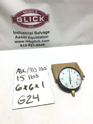 Ametek USG Gauge 30-0-15PSI