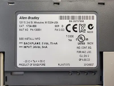 USED ALLEN-BRADLEY 1734-IB8