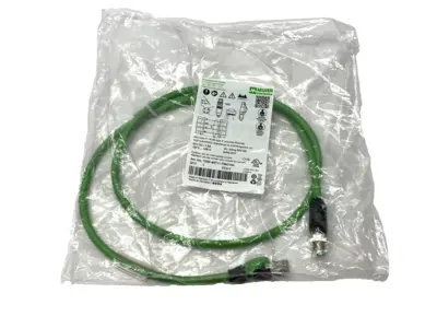New | in-Stock Murrelektronik Double End Connector Cable M12 RJ45 4-Pole 1m Cable & Wire Michigan US | Maverick Industrial Sales #1463114
