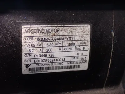 USED 2011 YASKAWA ELECTRIC MH6