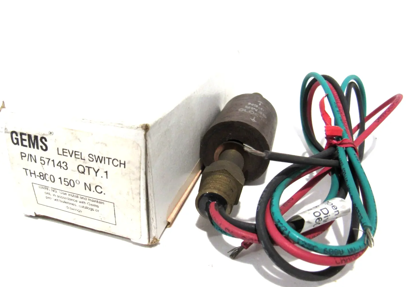 NEW GEMS 57143 LEVEL SWITCH