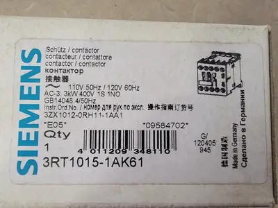 NEW SIEMENS 3RT10151AK61