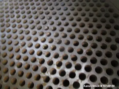 Used – Ohmstede 1083 sq. ft. Vertical Shell & Tube Heat Exchanger – Carbon Steel Shell, 304L SS Tubes