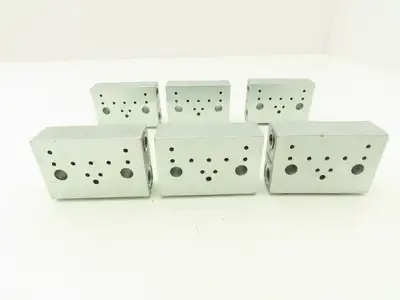 DropsA SX1-25 Modular Lubricator Divider Valve Block 1/8" BSP Lot of 6
