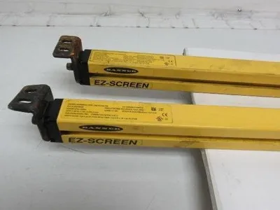 Banner SLSR30-900Q8 SLSE30-900Q8 E-Z Screen Light Safety Curtain Set 35"