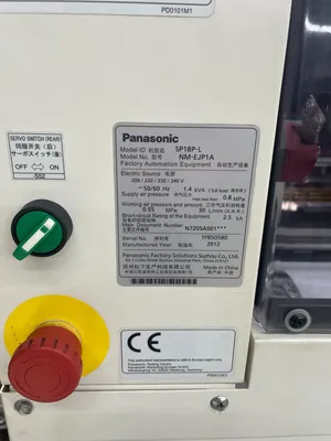 2012 PANASONIC SP18P-L Screen Printers | Tekmart International Inc. (2)