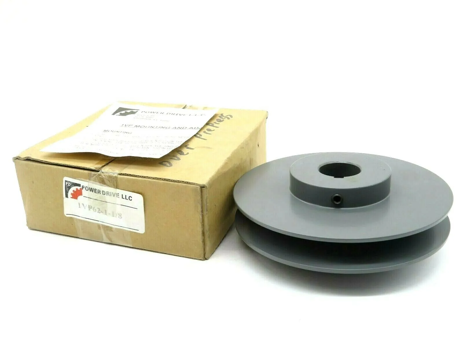 NEW GATES POWER DRIVE 1VP62 1.1/8 LIGHT DUTY SHEAVES 1VP62118