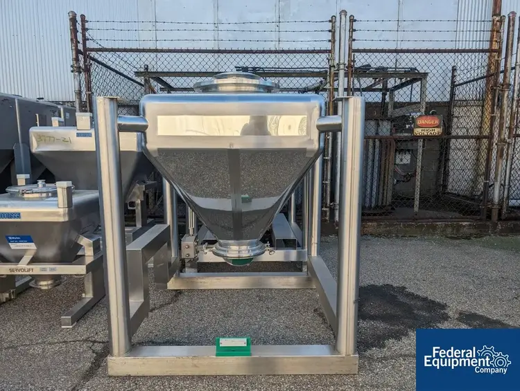 Used Zanchetta 400 Liter Zanchetta Bin, Stainless Steel Bins Ohio US | Federal Equipment Company #129480