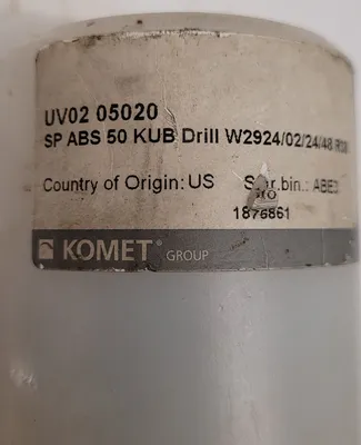 KOMET UV0205020 Tooling & Accessories, Drilling | Machinery Central (9)