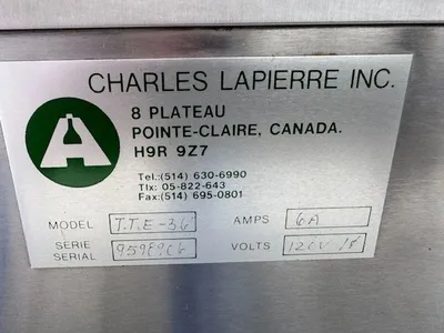 Used CHARLES LAPIERRE INC., QC T.T.E-36 Unscramblers - Bulk Bottle Pennsylvania US | Libra Machine #1568353