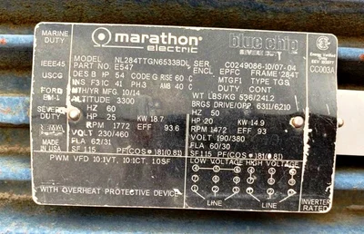 (2) Swaco 414 XP oilfield decanter centrifuges, 316SS.