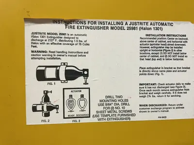 Justrite  45 Gal  Safety Storage Cabinet