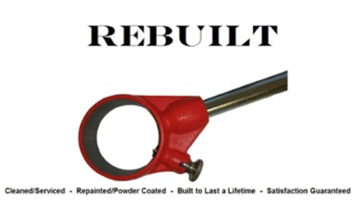 Ridgid 30118 12-R Pipe Threader Ratchet & Handle Only, For 12R Drop Die Heads [Refurbished]