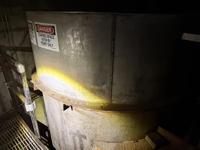 USED TANK STAINLESS STEEL