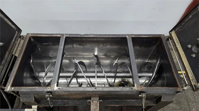 16 CU/FT Stainless Steel Lowe C-16 Platform Double Ribbon Blender, 7.5 HP