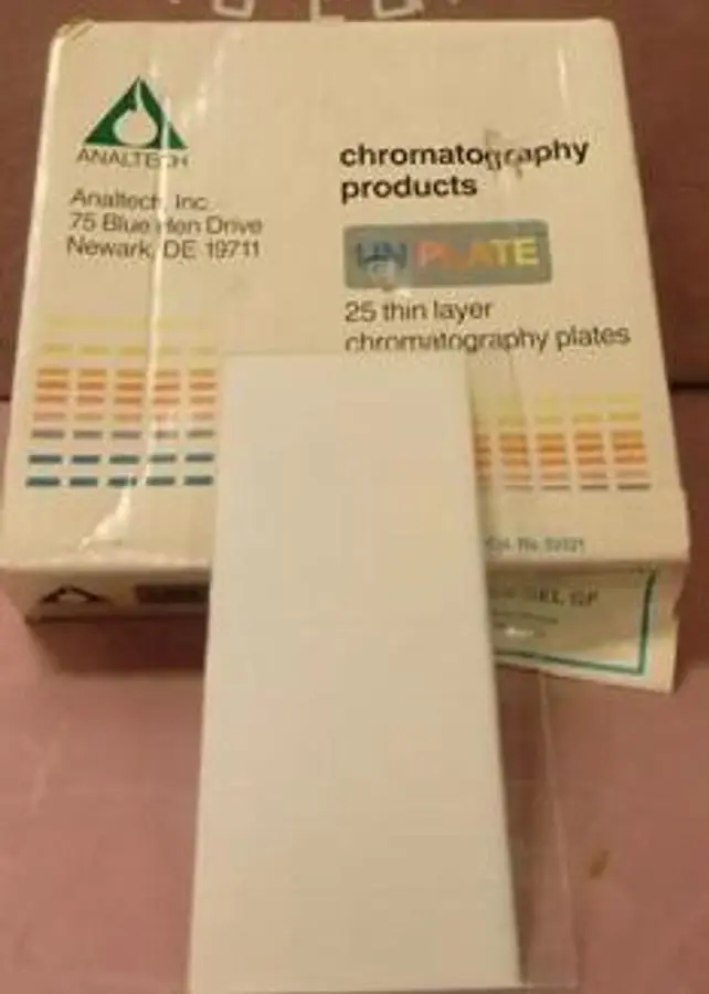 QTY. 21. ANALTECH CHROMATOGRAPHY PRODUCTS UNIPLATE...