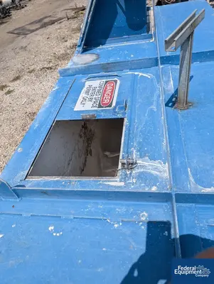 USED Dynamic safe 100 Cu ft Carbon Steel Ribbon Blender