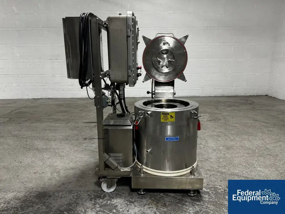USED Rousselet Robatel 400 MM Rousselet Basket Centrifuge, Model RC40VXKSAR