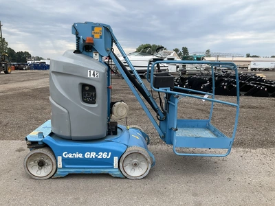 Used 2013 GENIE GR26J RUNABOUT VERTICAL MAST LIFT Vertical Mast Lifts Michigan US | Miedema Asset Management Group #1406856