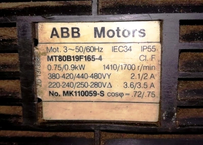 Alfa-Laval MAB 103B-24-50 oil purifier, SS bowl.