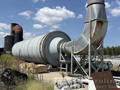Used BAKER RULLMAN AND PLAYER DESIGN 12X48 TRIPLE PASS DRYER WITH GREEN DUST BURNER Woodworking Complete Operations North Carolina US | CAROLINA MACHINERY SALES #1465780