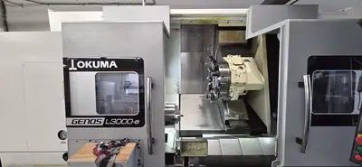 Used 2021 OKUMA GENOS L3000-E CNC Lathes CZ | Amaron s.r.o. #1056674