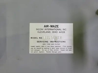 USED AIR-MAZE CCLDA85EN