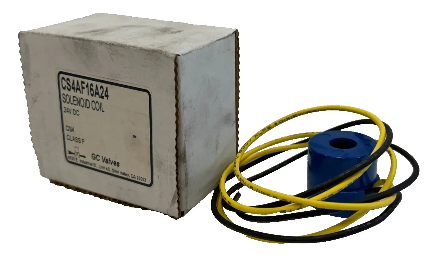 NEW GC VALVES CS4AF16A24 SOLENOID COIL 24VDC