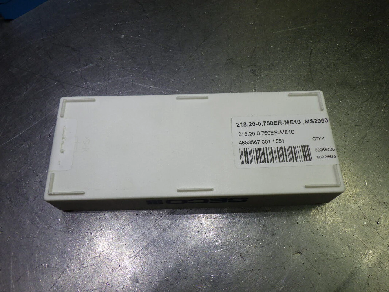 SECO Carbide Milling Inserts QTY5 218.20-0.750ER-ME10 MS2050 (LOC483A)