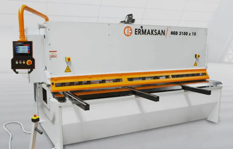 New | in-Stock ERMAKSAN CNC HGD 3100 x 13 Sheet Metal Shears Ontario CA | FERRIC Machinery, Inc. #1015991