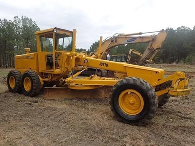 Used 1985 DEERE 770A Motor Graders South Carolina US | Palmetto Machinery #1436821