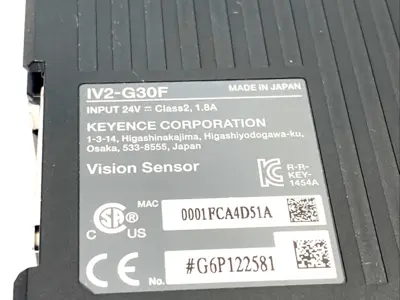 USED KEYENCE IV2-G30F
