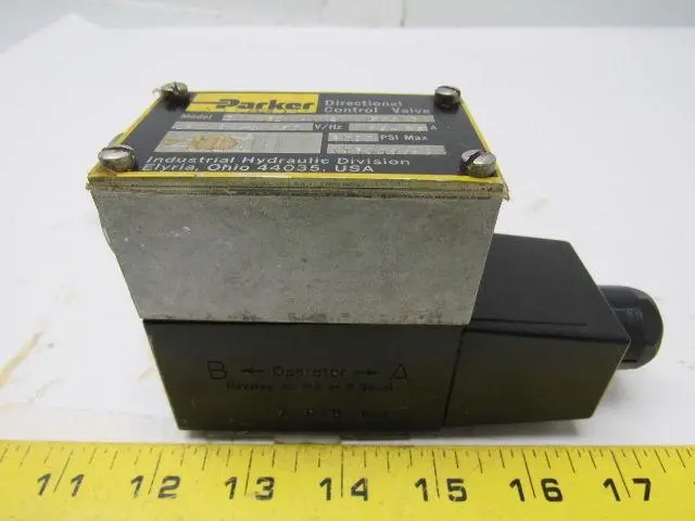 Parker Balstron D1VW21H VY21 X1528 D1 Hydraulic Control Valve