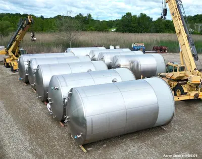 Used Paul Mueller Company, 15,700 Gallon Food Grade Storage Tank