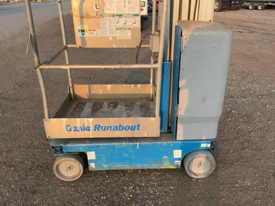 Used 2009 GENIE GR-20 RUNABOUT Vertical Mast Lifts Michigan US | Miedema Asset Management Group #1320449