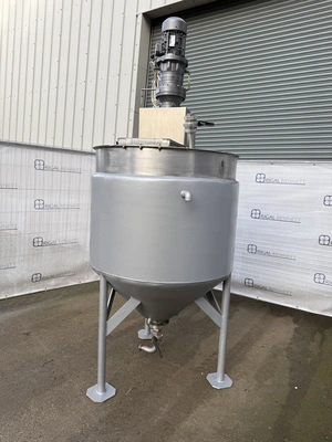 600L S/S JKTD vertical Anchor paddle mixer
