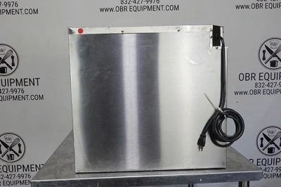 FWE COUNTERTOP HEATING HOLDING CABINET MODEL HCL-1826-4-CHIP (HINGES FROM RIGHT TO LEFT)