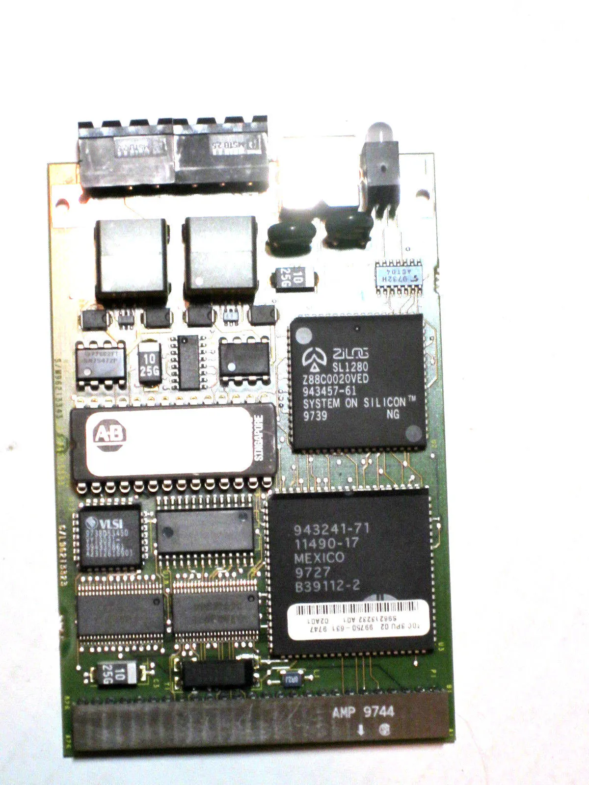 USED ALLEN BRADLEY 96213272 REMOTE I/O BOARD SER. C REV.Q
