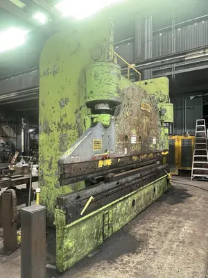 600 TON X 18' CINCINNATI MODEL #600H HYDRAULIC PRESS BRAKE: STOCK #18650