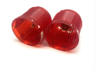 Used Siemens Red Signal Stack Light 230V 7W LOT OF 2 Light Source Equipment Michigan US | Maverick Industrial Sales #1395955
