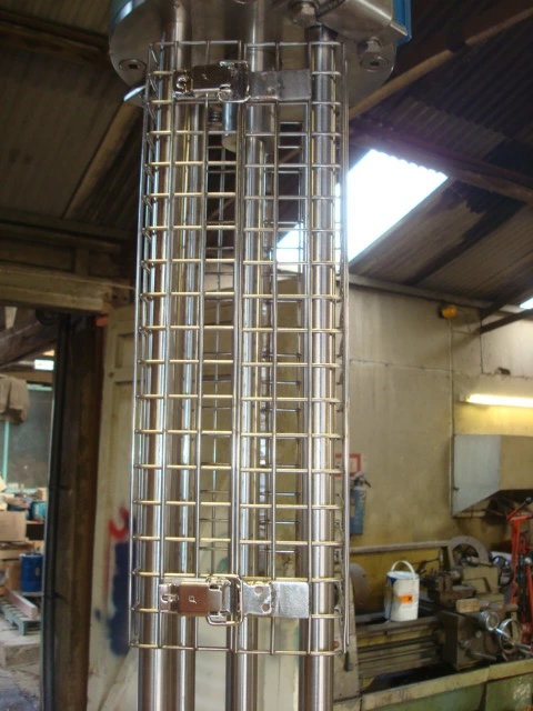 S/S Rotor Shaft Safety Guard