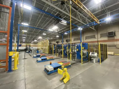 12" B+S Precision Traverse Winding Slitting Line (2022 - LIKE NEW)