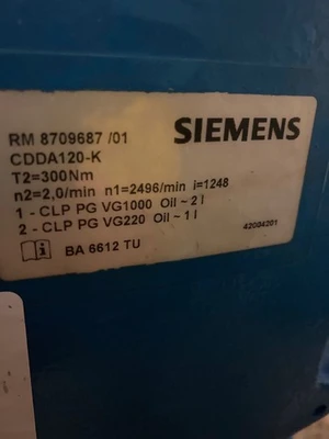 NEW Siemens CDDA120-K