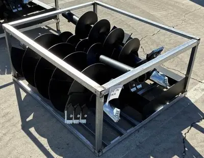 New | in-Stock JCT AUGER ATTACHMENT Skid Augers Utah US | Global Remarketing #1285971